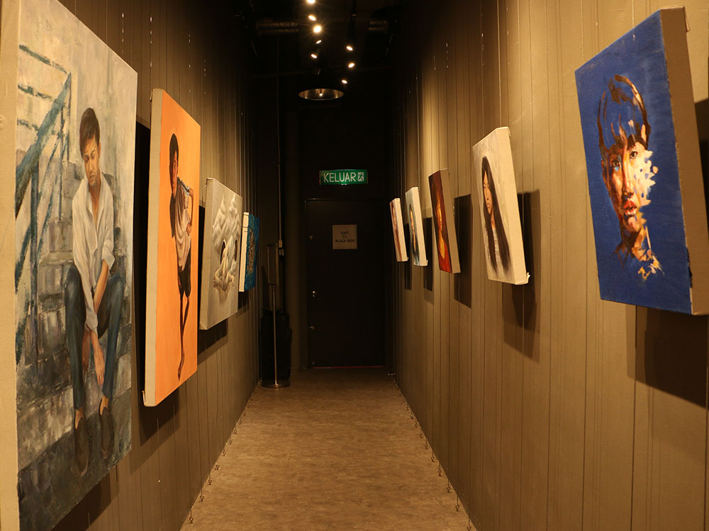 exhibition corridor